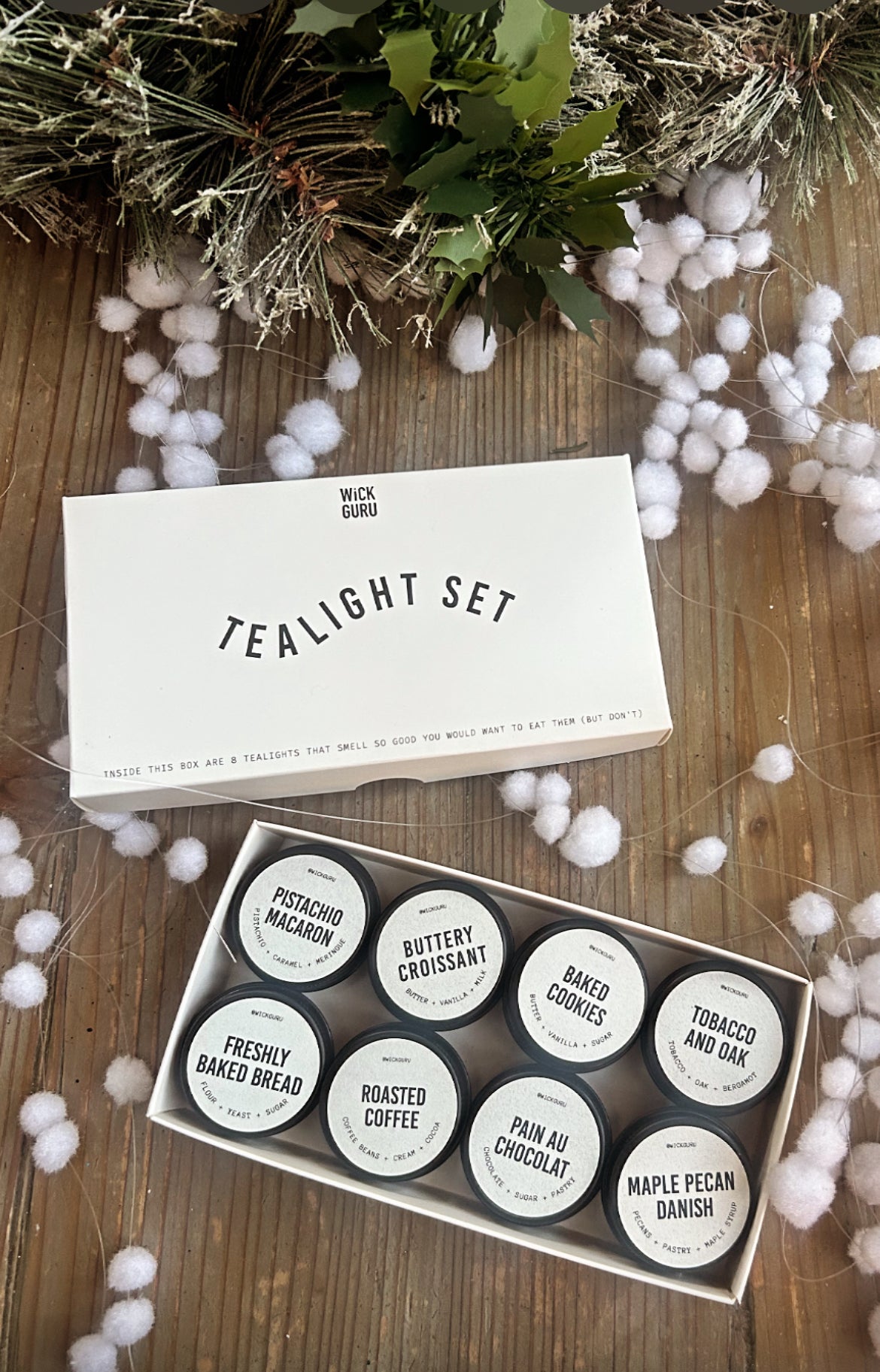 WICK GURU Tealight set